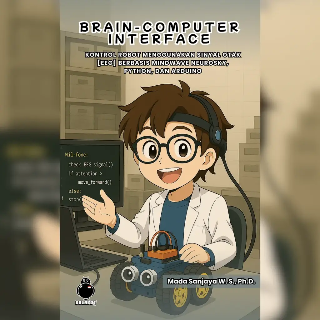 Brain–Computer Interface: Kontrol Robot Menggunakan Sinyal EEG berbasis MindWave NeuroSky, Python, dan Arduino